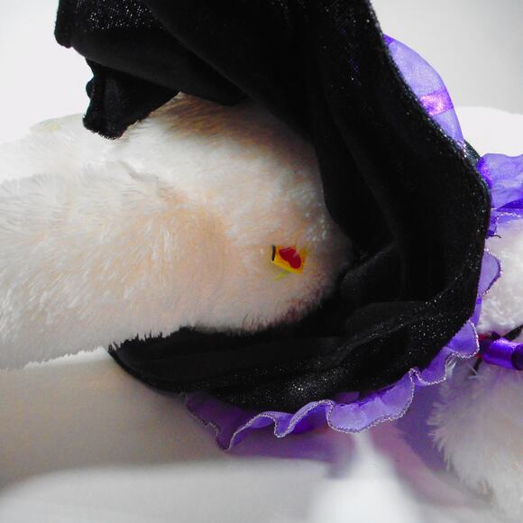 BUILD A BEAR HALLOWEEN GHOST W/ GLOW IN DARK EYES - Picture 3 of 4